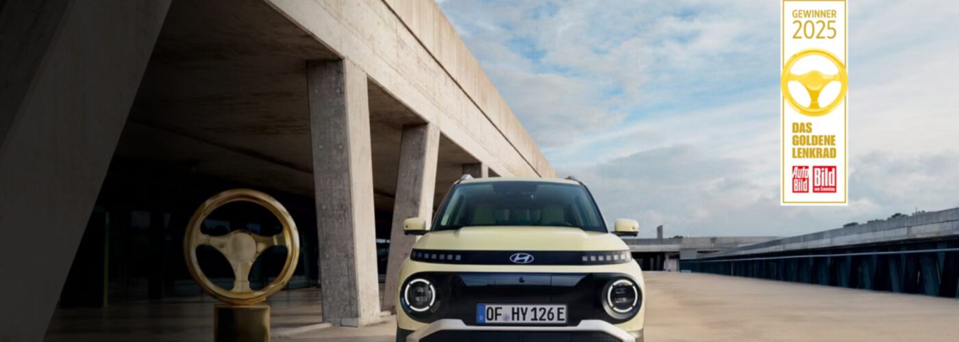Hyundai-INSTER-Elektroauto-Goldene-Lenkrad-Ortlieb-Schuler-Emmendingen